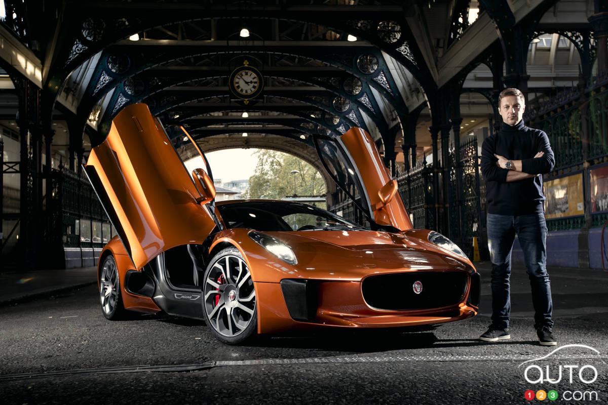 All-new Jaguar C-X75 from “Spectre” makes public debut